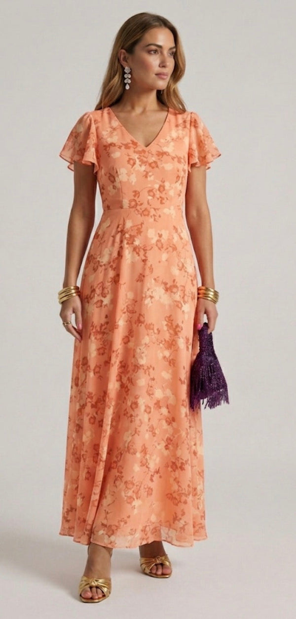 Violet & Grace | Glamorous Dress with Flattering Tummy Coverage