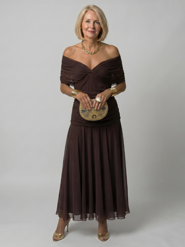 Violet & Grace | Airy Midi Dress