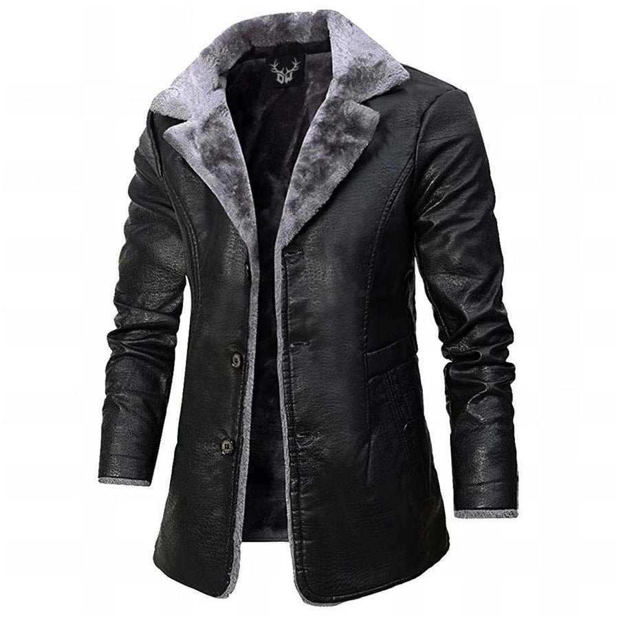 Laurent Monaco | Elegant Casual Leather Jacket