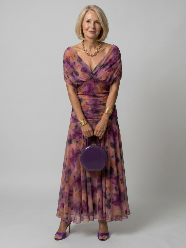 Violet & Grace | Airy Midi Dress