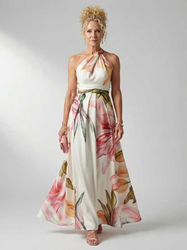 Amiel | Lightweight Floral Maxi Dress