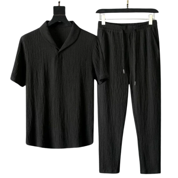 Harold | Cotton Polo and Pants Set