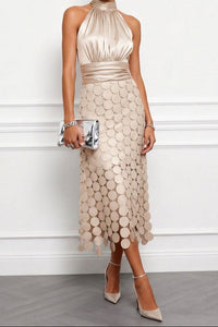 Celine | Elegant Midi Dress for Ceremonies
