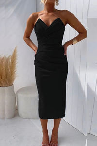 Violet & Grace | Flattering Draped Dress