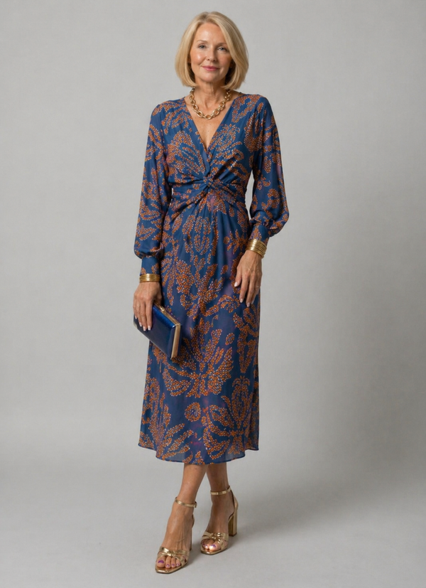 Violet & Grace | Dress with Floral Pattern