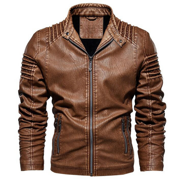 Laurent Monaco | Empire Leather Jacket