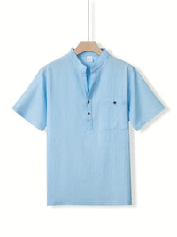 Ethan | Men's Elegant Short Sleeve Shirt