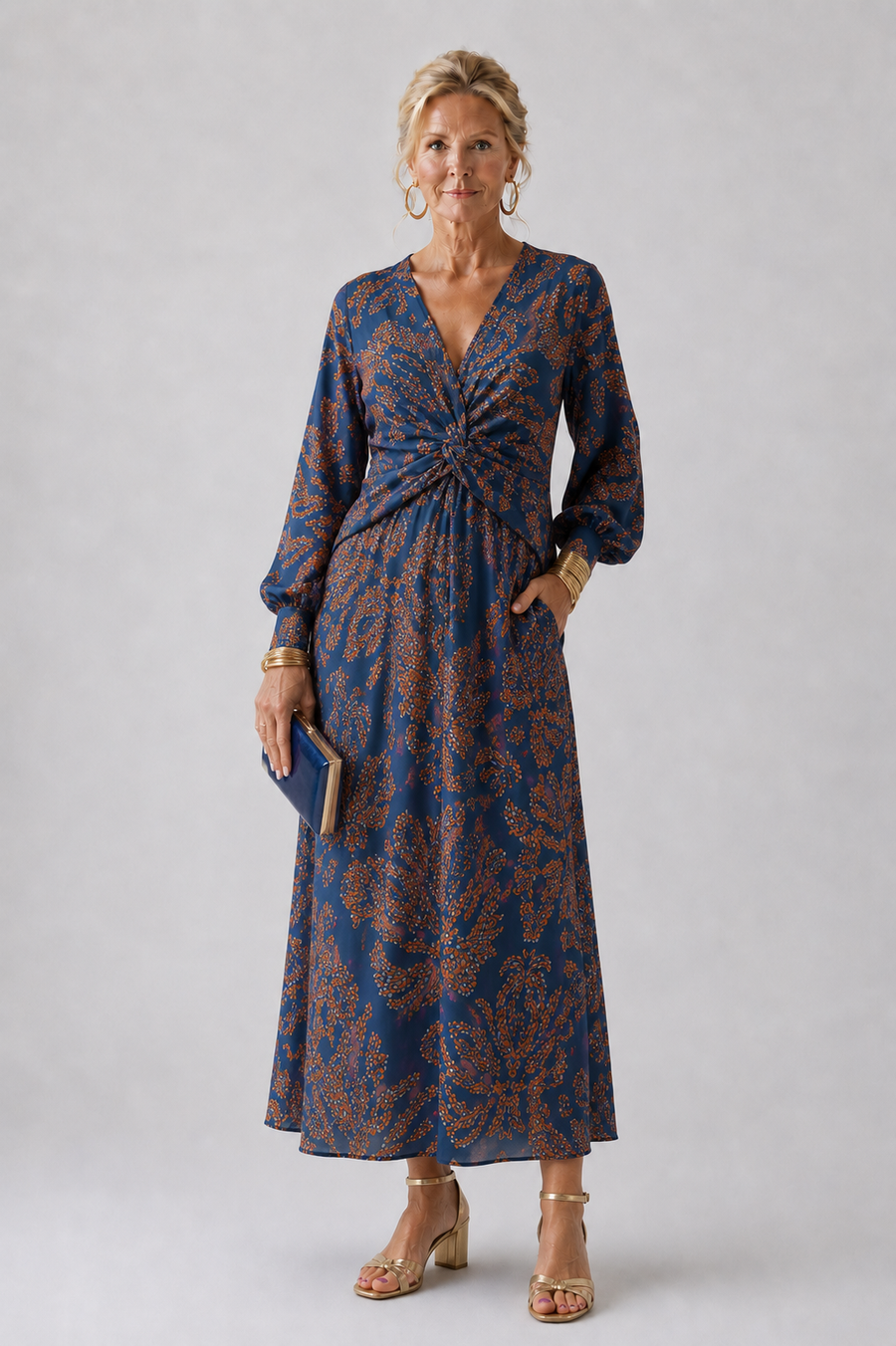 Violet & Grace | Dress with Floral Pattern