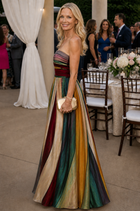 Violet & Grace | Effortless Strapless A-Line Dress