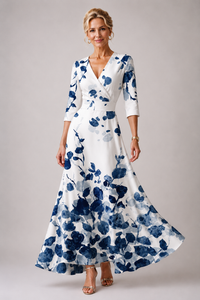 Ysa | Chic Dress with Floral Pattern
