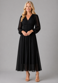 Violet & Grace | Elegant Wrap Dress