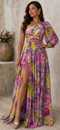 Violet & Grace | Striking Floral Dress