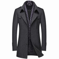 Laurent Monaco | Winter Wool Coat