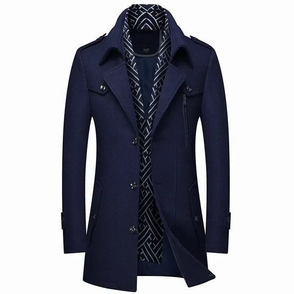 Laurent Monaco | Winter Wool Coat