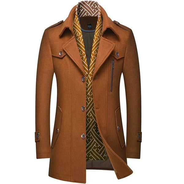 Laurent Monaco | Winter Wool Coat