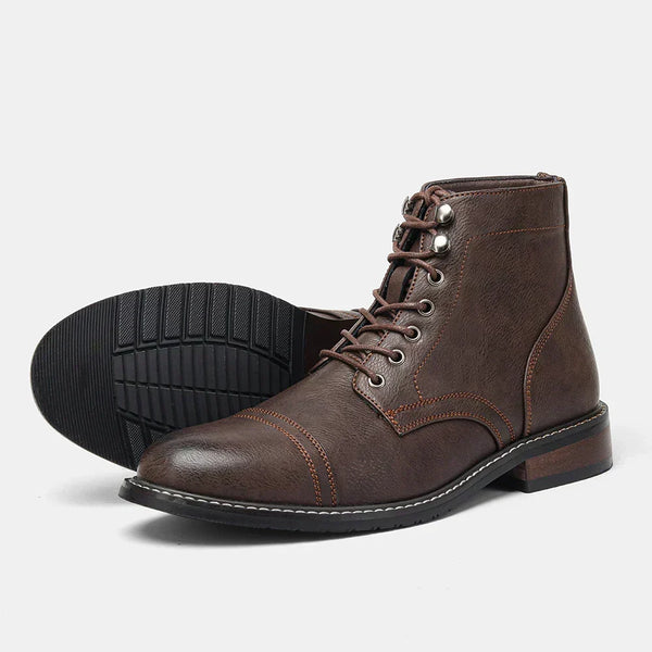 Μπότες Derby Ralph σε απόχρωση taupe καφέ