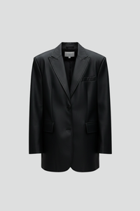 Women’s Blazer with Notched Lapel and Front Fastening