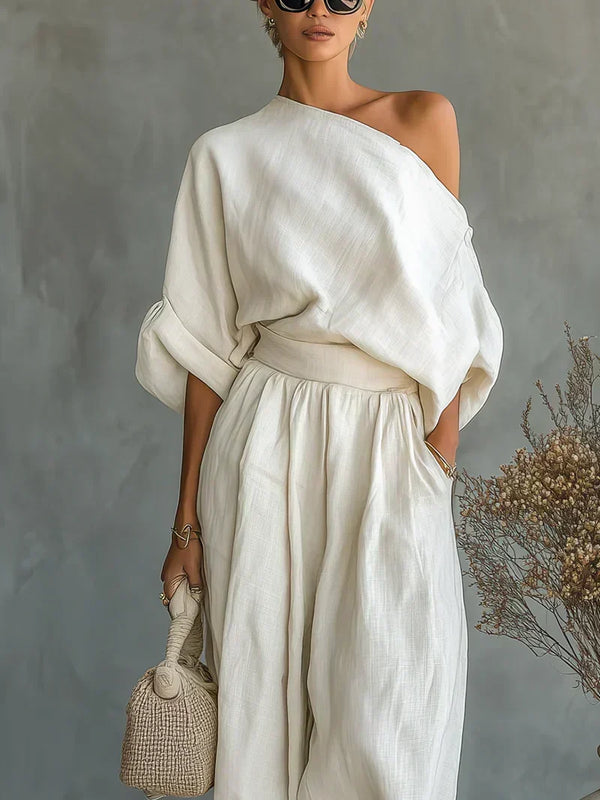 Milena | Off-Shoulder Two-Piece Set
