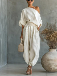Milena | Off-Shoulder Two-Piece Set