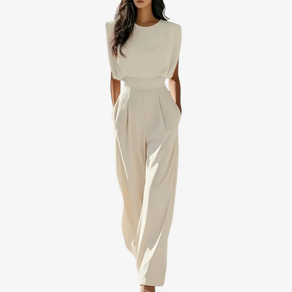 Prudence | Cinched Waist Jumpsuit