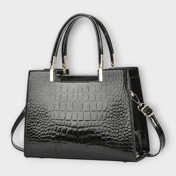 Furly | Crocodile-Textured Bag