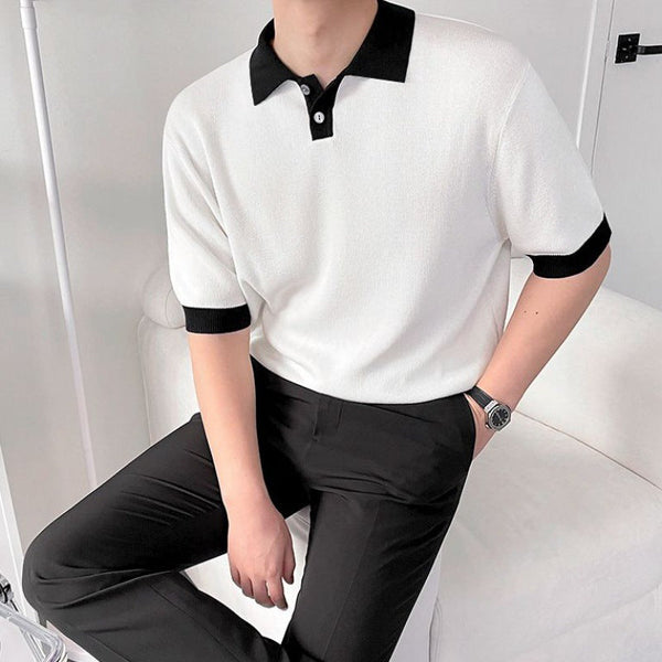 Adam | Wide Sleeve Polo for Men