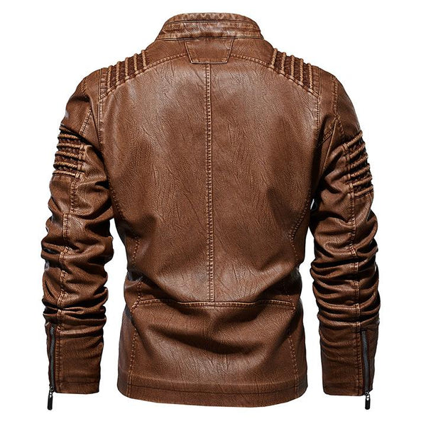 Laurent Monaco | Empire Leather Jacket