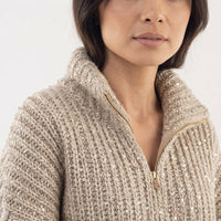 Sequin Knit Jacket