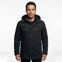 Fleece-Lined Hooded Jacket