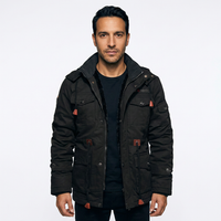 Multi-Pocket Lined Jacket