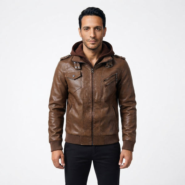 Premium Leather Biker Jacket