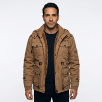 Multi-Pocket Lined Jacket