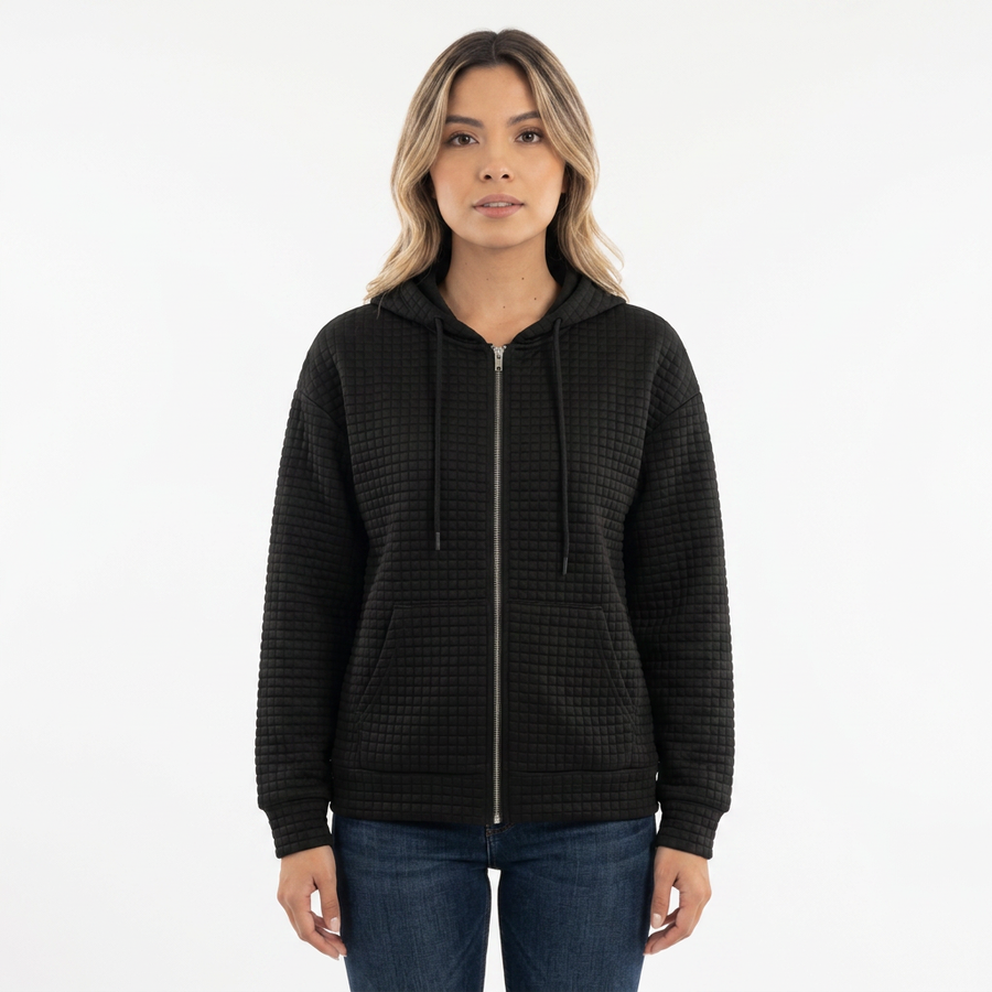 Structured Hooded Jacket