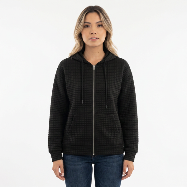 Structured Hooded Jacket