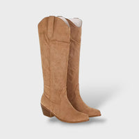 Women's Pointed-Toe Tall Western Boots