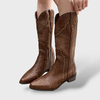 Women's Mid-Heel Cowboy Boots