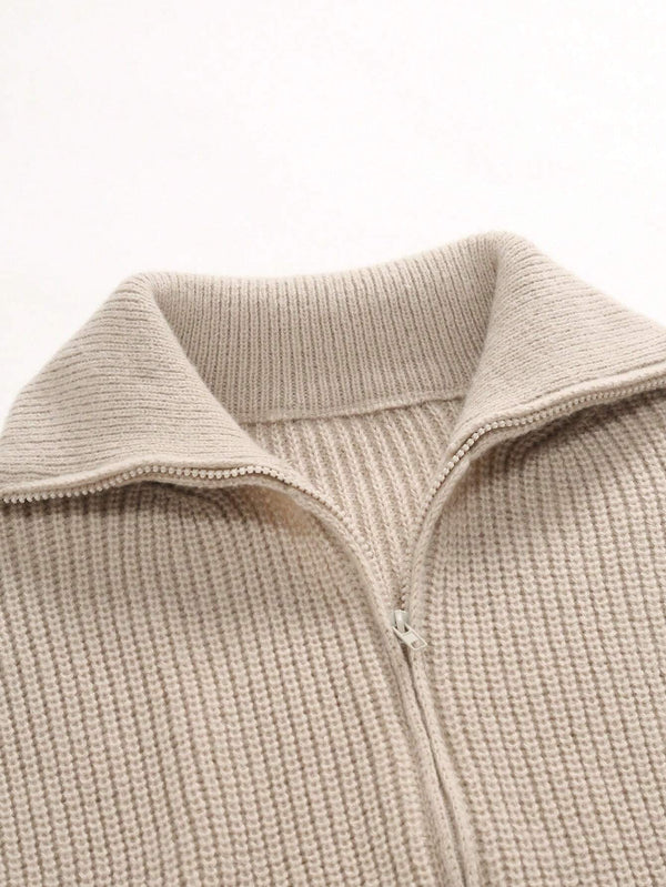 Donald | Zip-Up Cardigan