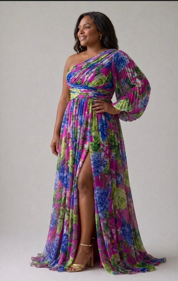 Violet & Grace | Striking Floral Dress