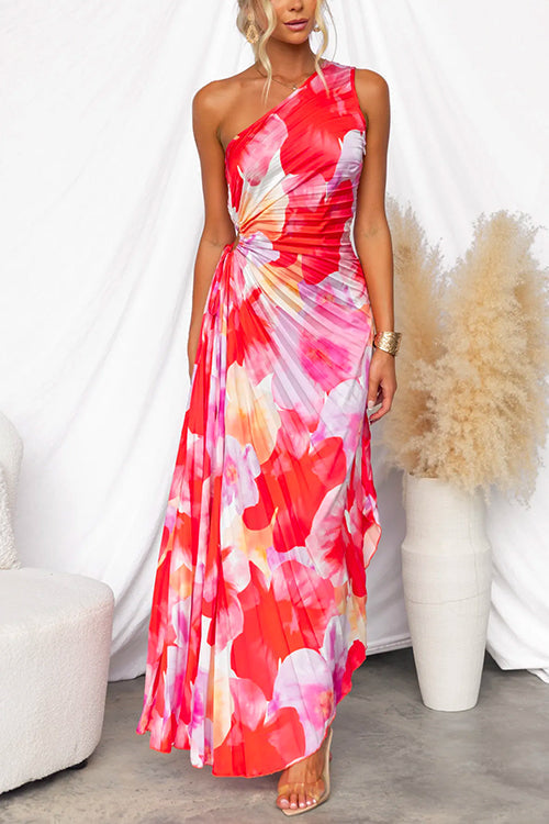 Violet & Grace | Vibrant Tropical Evening Dress