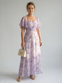 Vaelis | Midi Dress with Light Sleeves