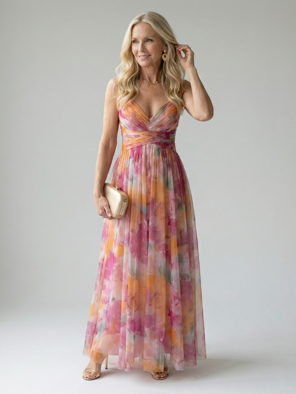 Violet & Grace | Soft Wrap Maxi Dress