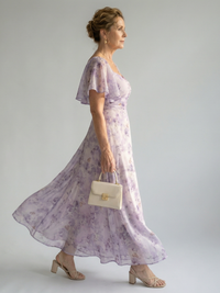 Vaelis | Midi Dress with Light Sleeves