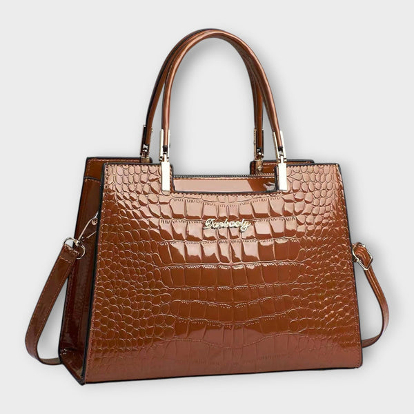Furly | Crocodile-Textured Bag