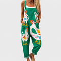 Olivia | Elegant Wide-Leg Printed Jumpsuit