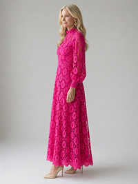 Violet & Grace | Lace Midi Dress