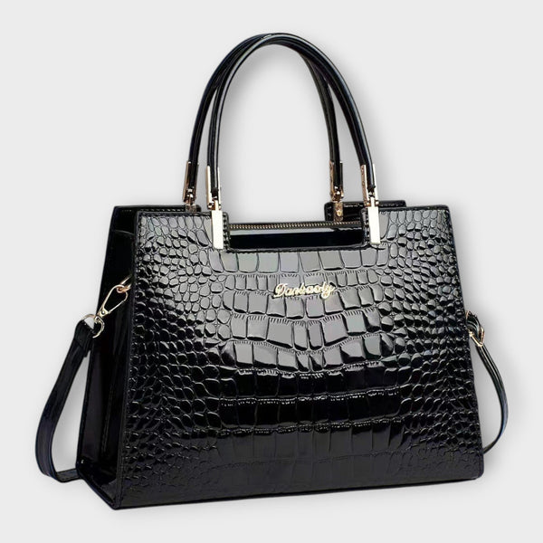 Furly | Crocodile-Textured Bag