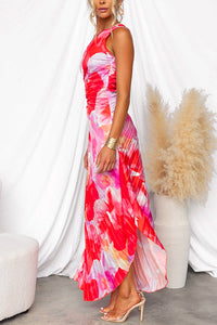 Violet & Grace | Pleated One-Shoulder Dress