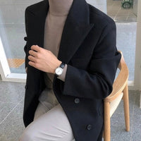 Laurent Monaco | Elegant Double-Breasted Coat