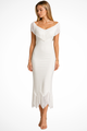 White Midi Dress