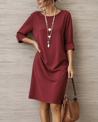 Odette | Tummy-Sculpting Midi Dress